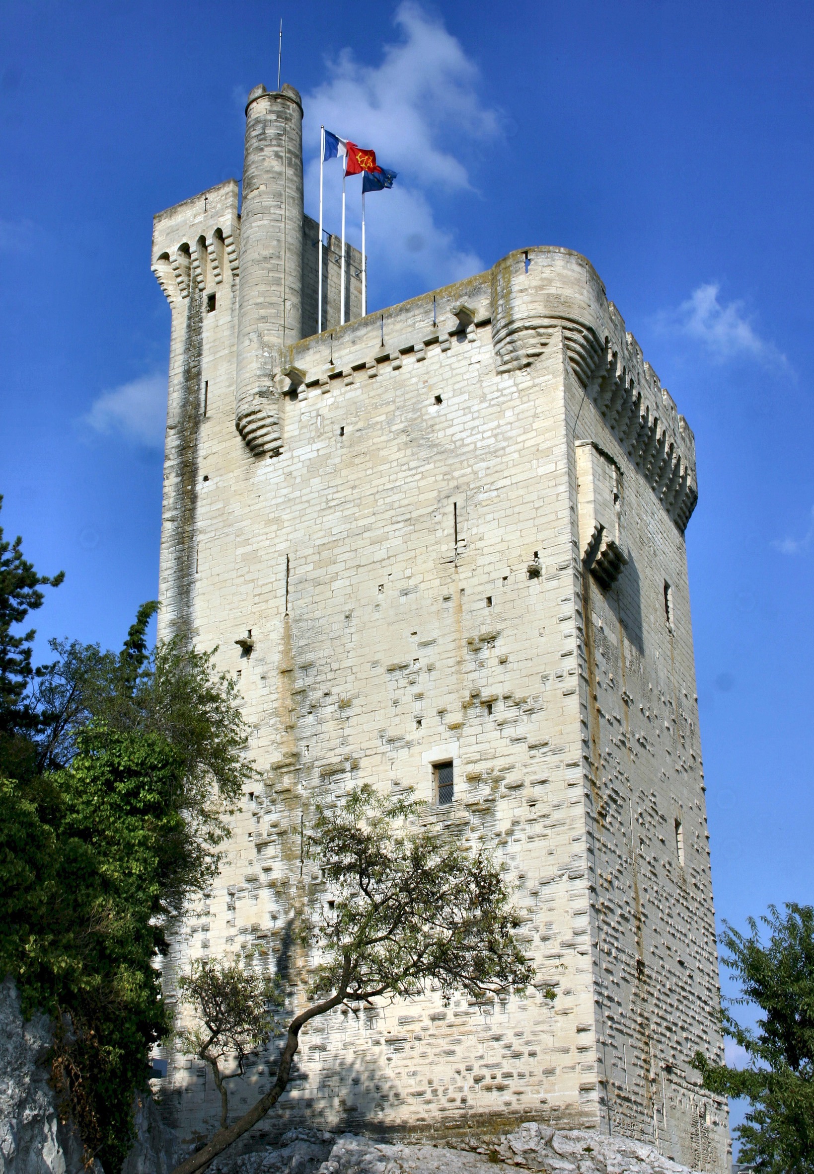 La tour Philippe-le-Bel - Donjon de forteresse édifiée au XIIIe siècle